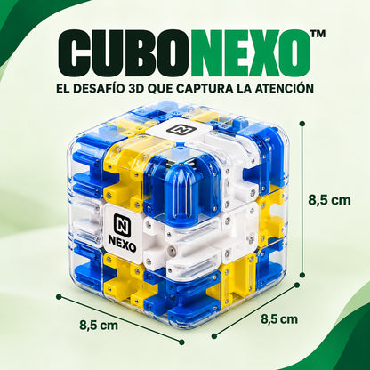CuboNexo™ — El Desafío 3D que pone tu mente a prueba